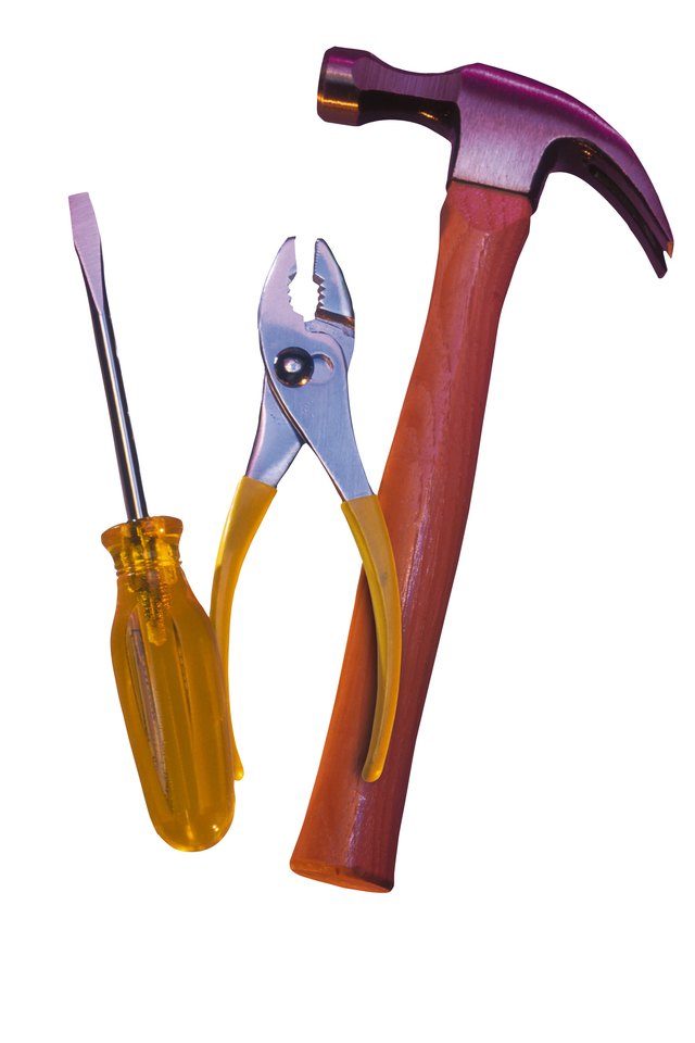 Tools symbolize website under construction
