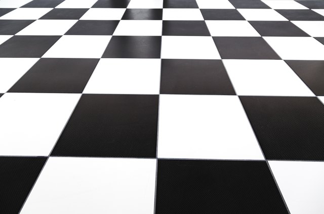chess styled floor