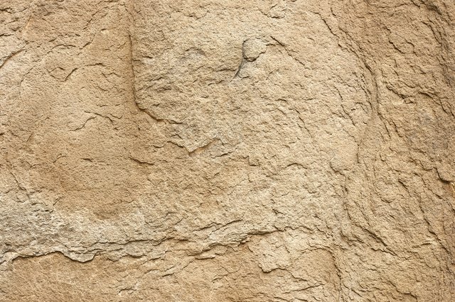 Texture of pink sandstone