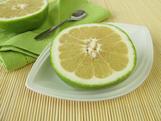 Fruit meal with sweetie oroblanco