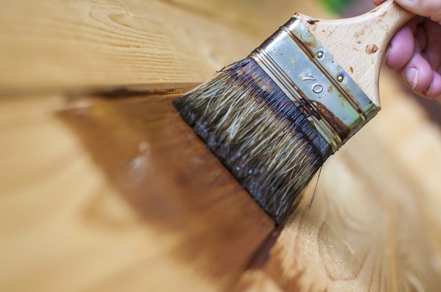 Painting wood