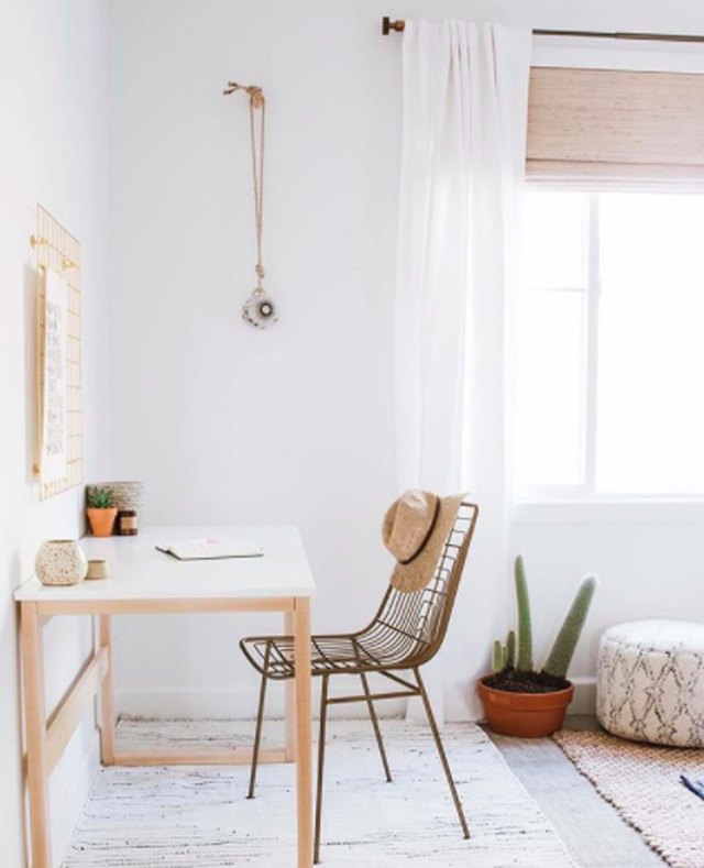 Minimalism Meets Desert-Chic in This Sweet Home Office | Hunker