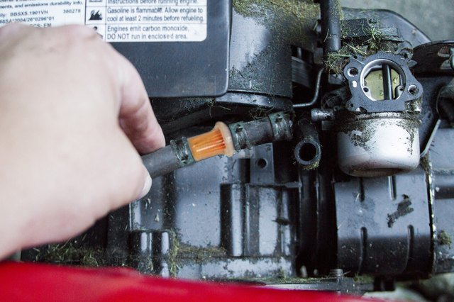 Lawn Mower Fuel Line Diagram