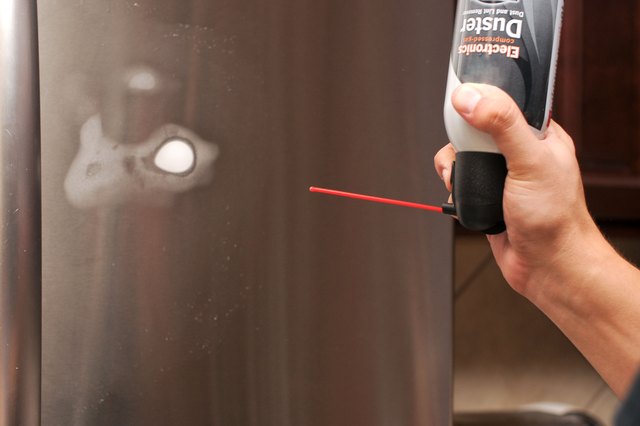 How to Fix a Dent on a Stainless Steel Fridge Hunker