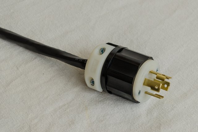How to Wire a 240 Volt Portable Generator Plug | Hunker nema l14 30 plug wiring diagram 