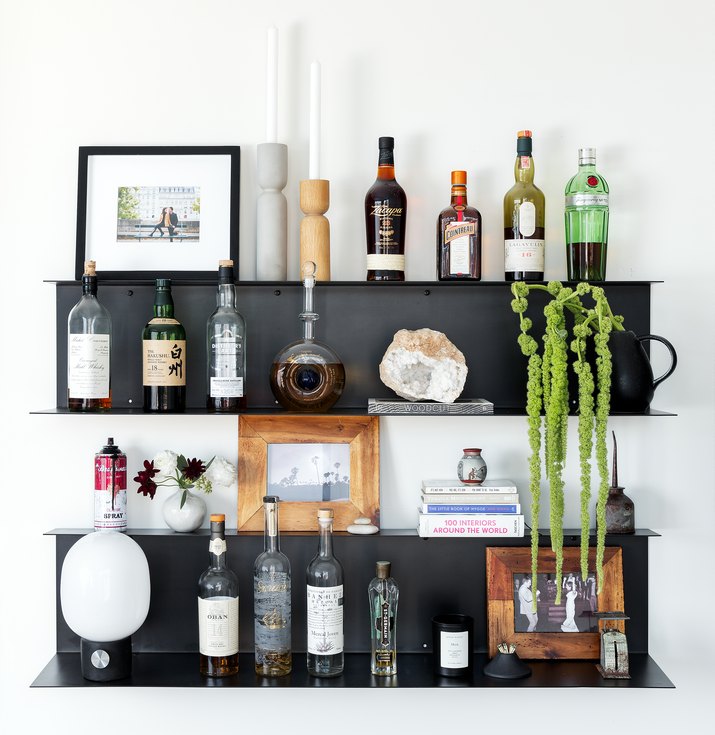 bar shelf idea