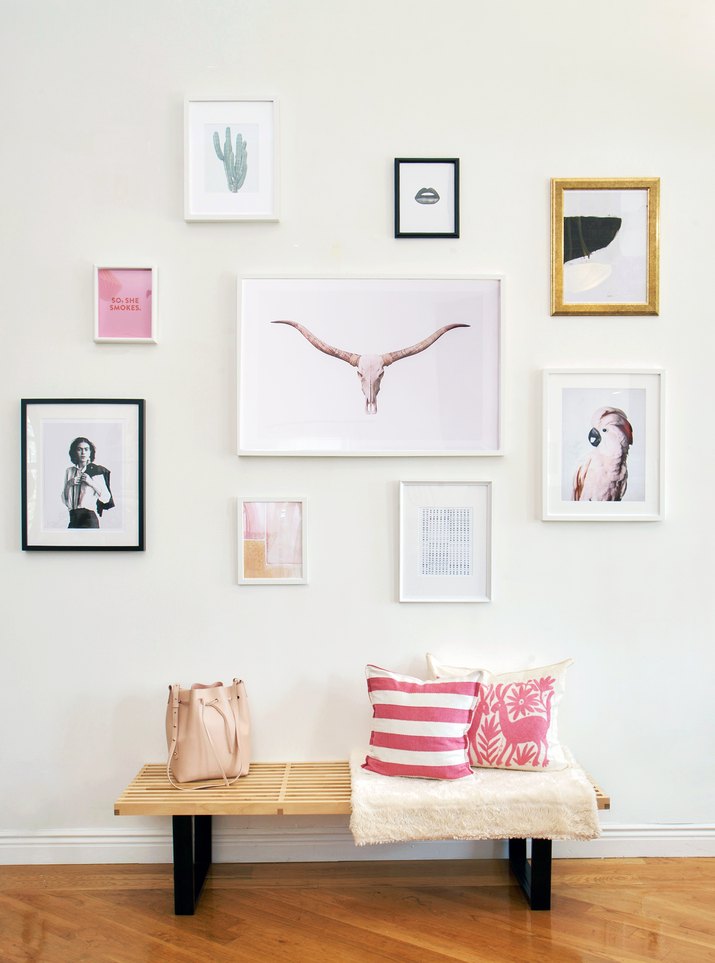 Living Room gallery wall