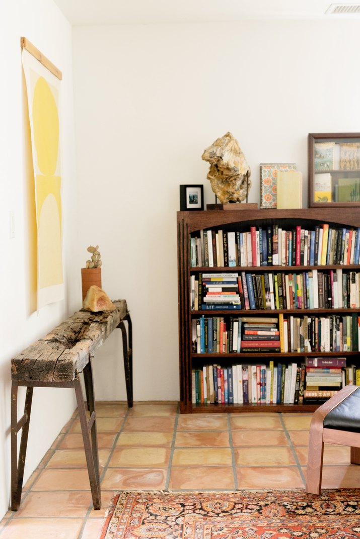 The bookshelf