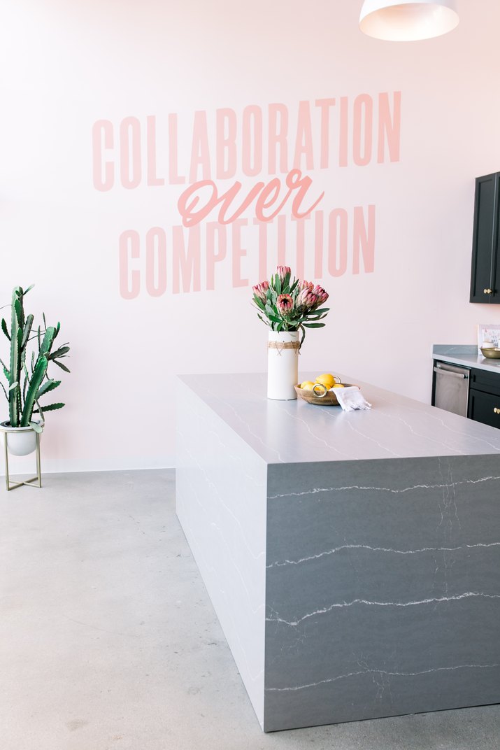 Create & Cultivate office kitchen