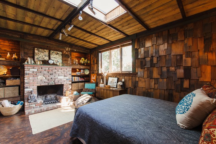 Bed at the Magical Cabin